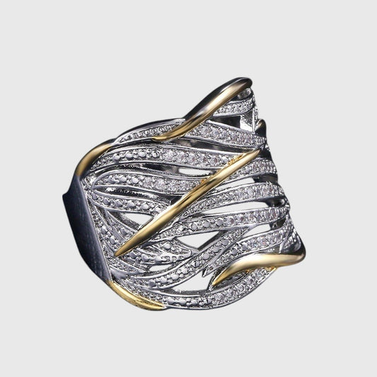 Isabel™ | Meerlagige gedraaide ring