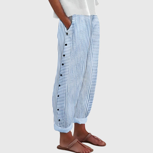 Isabel™ | Linnen Broek