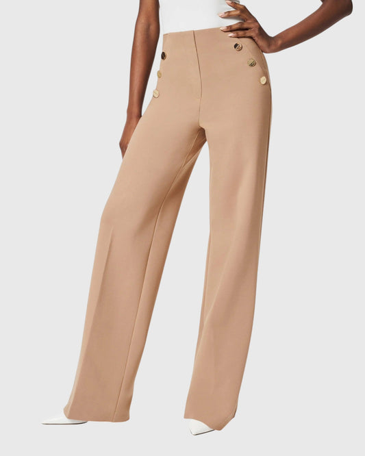 Isabel™ | Hoge Taille Wijde Broek